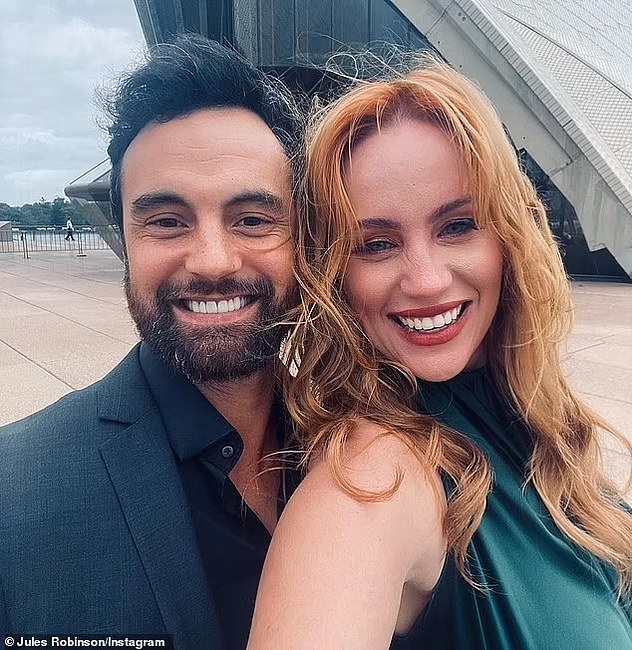 The former cricketer is now happily married to wife Jules Robinson (right), who he met on Married At First Sight