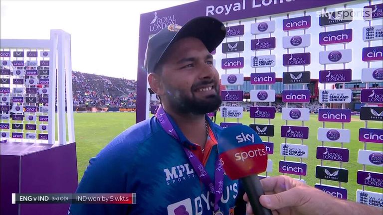 Rishabh Pant reflects on a special innings that saw him hit 125no and seal India an ODI series victory against England