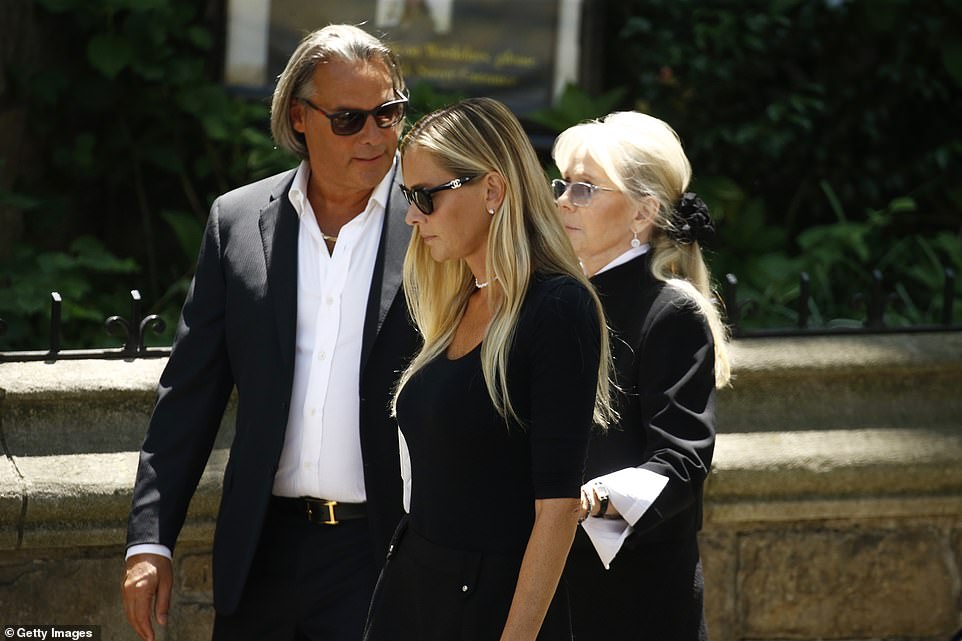 Glamorous mourners flocked to St. Vincent Ferrer Church on Lexington Avenue to pay their respects to Ivana