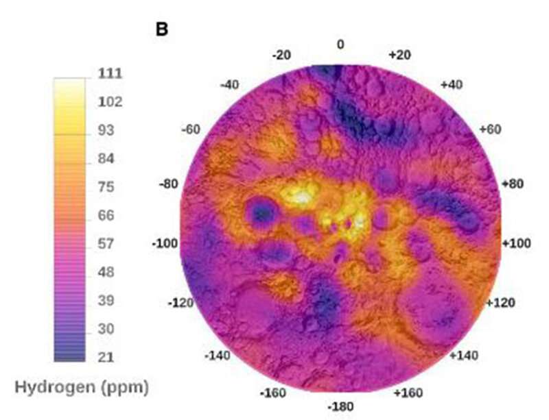 Johns Hopkins APL assembles first global map of lunar hydrogen