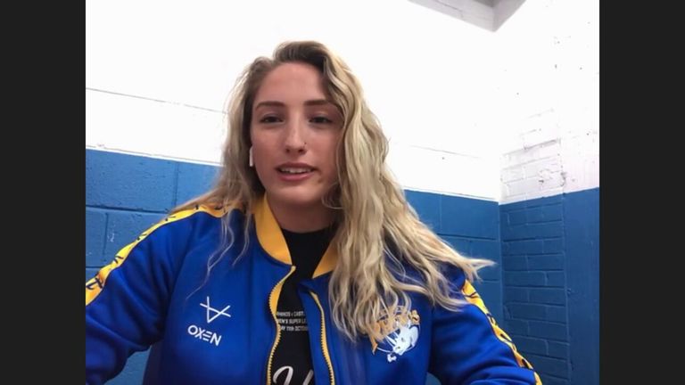 Leeds Rhinos women's player Caitlin Beevers says it is massive for the Women's game to be broadcasted live on Sky, and is confident of winning the league title this season