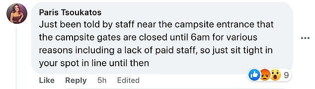 Many wrote on the event's Facebook page about how they were unable to get through