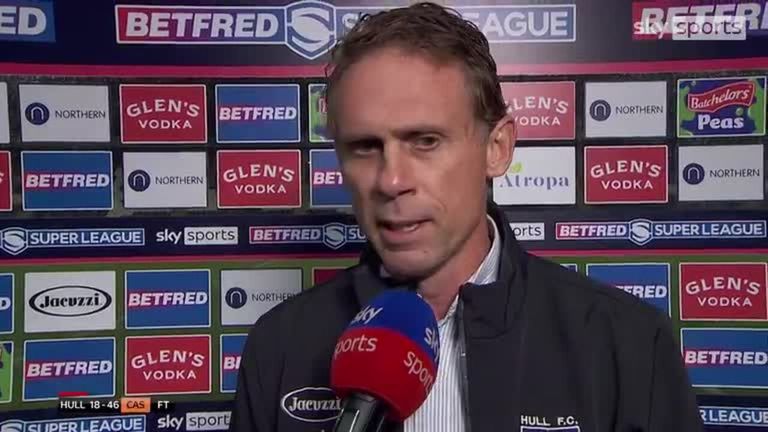 Hull FC head coach Brett Hodgson was embarrassed by his side's second-half display