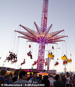 Entertainment: Kelly and Jeremy's guests will reportedly be treated to funfair rides (stock image)