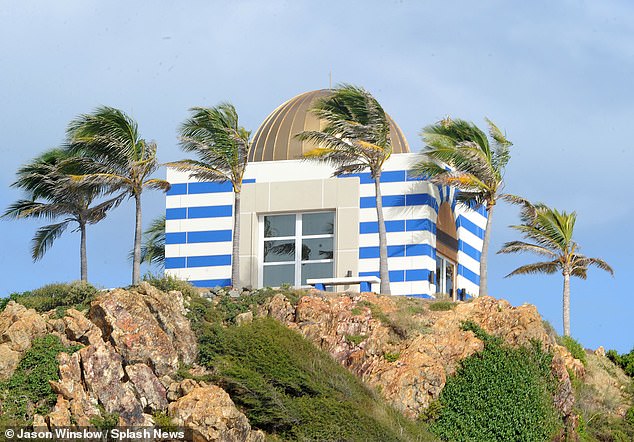 General Views of Jeffrey Epstein's private island in US Virgin Islands