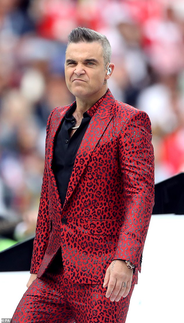 Robbie Williams new brand called Hopeium will be releasing a range of products including cosmetics, clothes and accessories