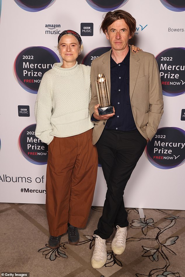 Hopefuls: Jessie Buckley and Bernard Buckley who are also nominated posed together at the shortlist event