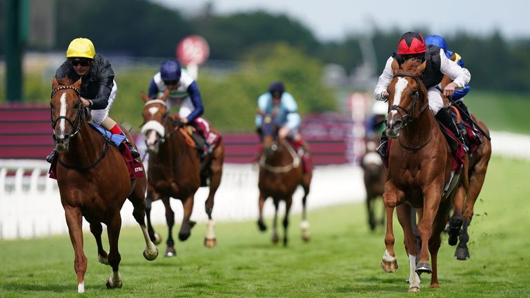 Kyprios beats Stradivarius to win the Goodwood Cup