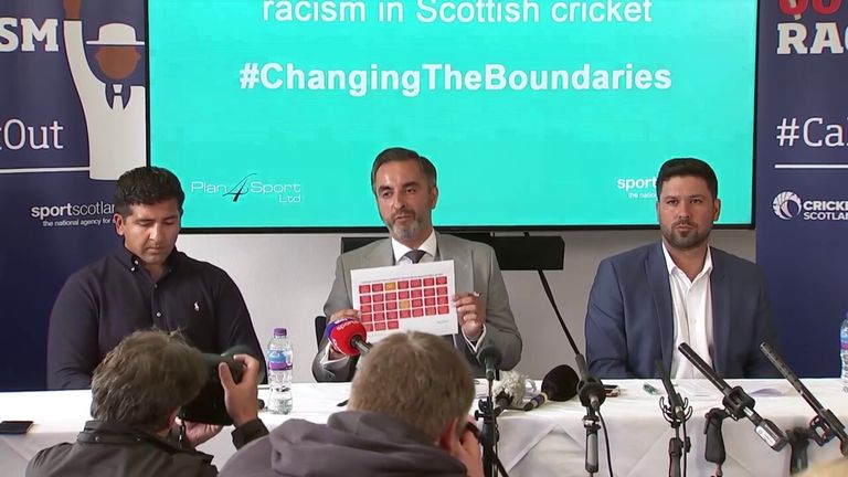 An independent review has found 448 examples of institutional racism in Scottish cricket. Majid Haq and Qasim Sheikh have shared their experiences