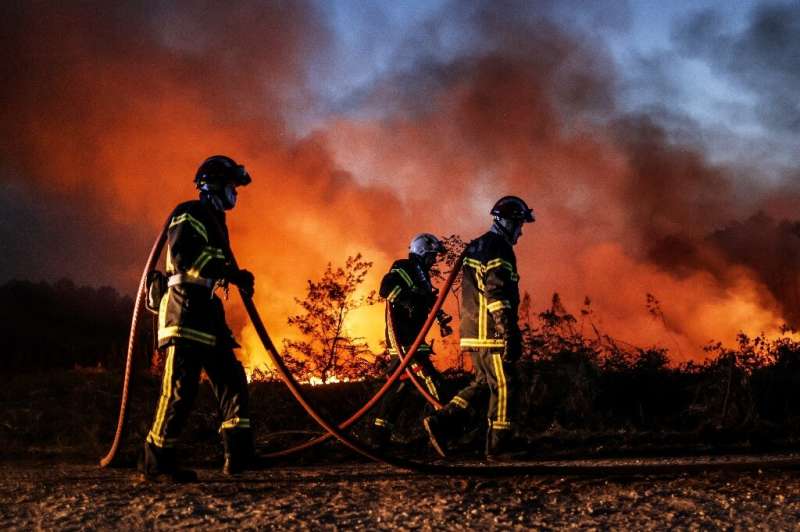 Huge wildfires near Bordeaux destroyed more than 20,000 hectares of forest over the last fortnight.