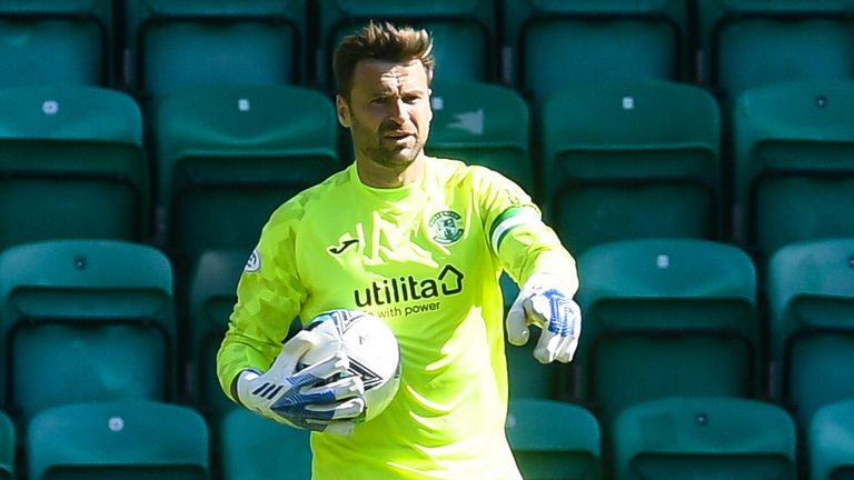 David Marshall is the new Hibs captain