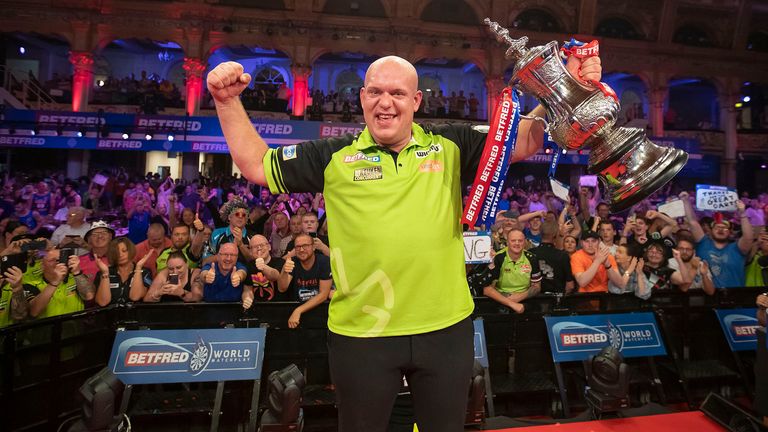 Mark Webster was surprised at the level that Van Gerwen reached in the World Matchplay final but believes it's one of his biggest ever wins