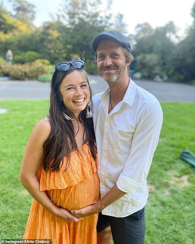 Chidzey, who has lived in the apartment for 10 years, shares daughter Harley Rose with her husband Remco Keijzer (right), a composer and saxophonist