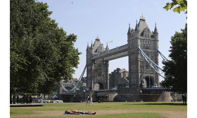 Study: Climate change made UK heat wave hotter, more likely