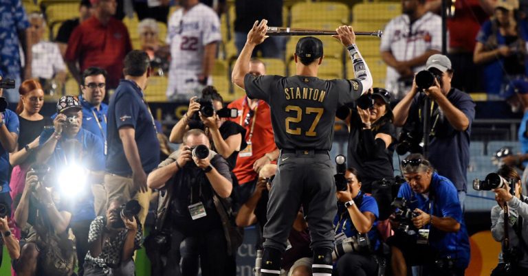 Giancarlo Stanton of Yankees Wins All-Star MVP Award in Hometown