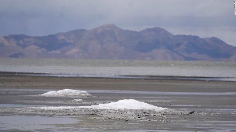 Great Salt Lake falls to lowest level on record for second year in a row