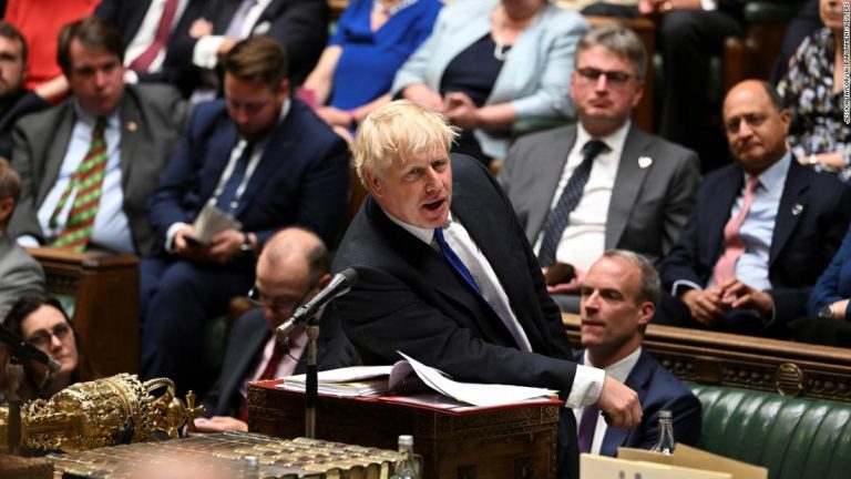 Boris Johnson, UK Prime Minister, resigns