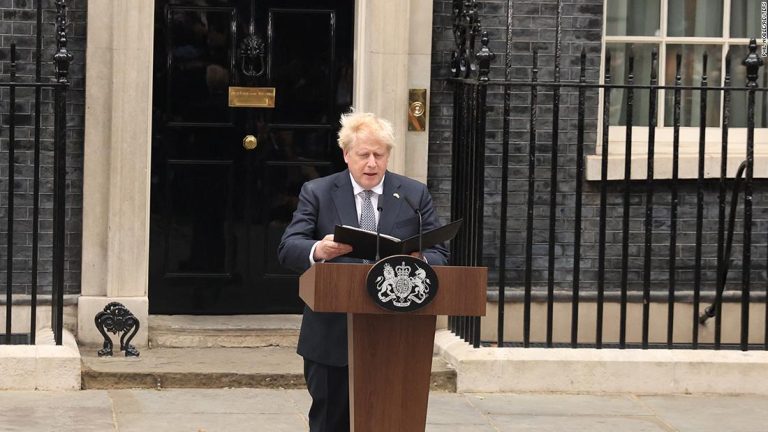 Hear Boris Johnson's full resignation address