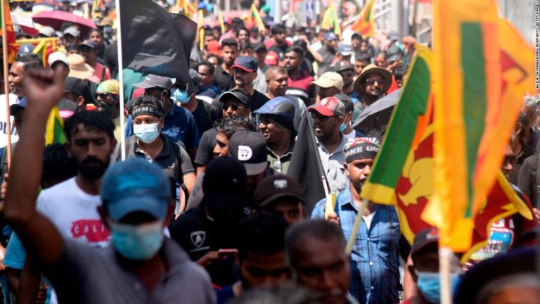 Sri Lanka protesters break into President’s House as thousands rally