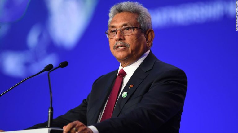 Gotabaya Rajapaksa: Sri Lanka’s beleaguered President blocked from leaving country by airport staff, senior military source says