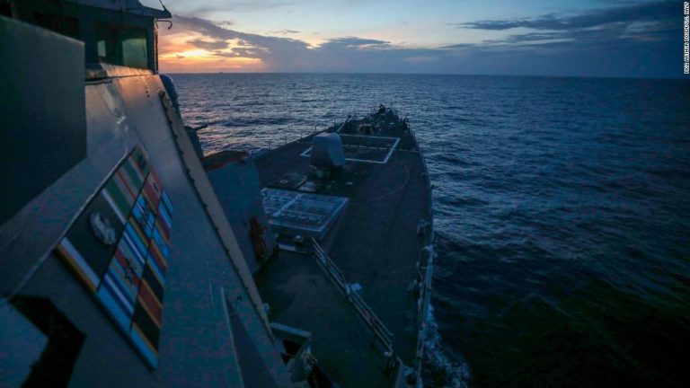 US Navy challenges Chinese claims in South China sea for second time in a week