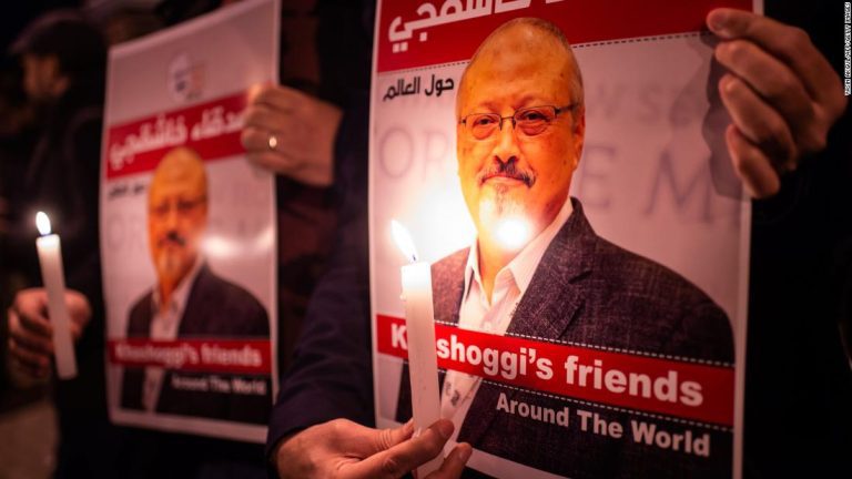 Former lawyer of murdered journalist Jamal Khashoggi detained in UAE as Biden visits region, rights group says