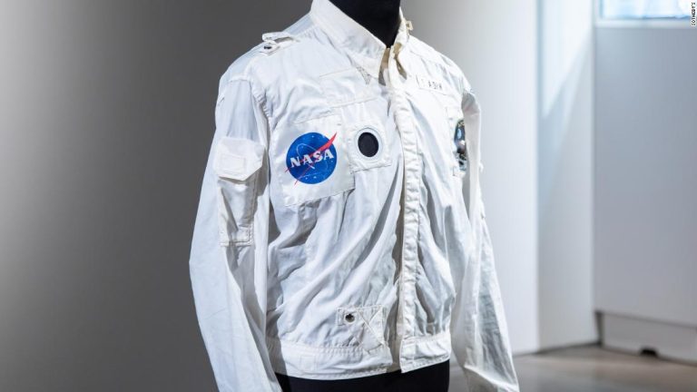 Buzz Aldrin’s moon landing jacket fetches record-breaking $2.7 million