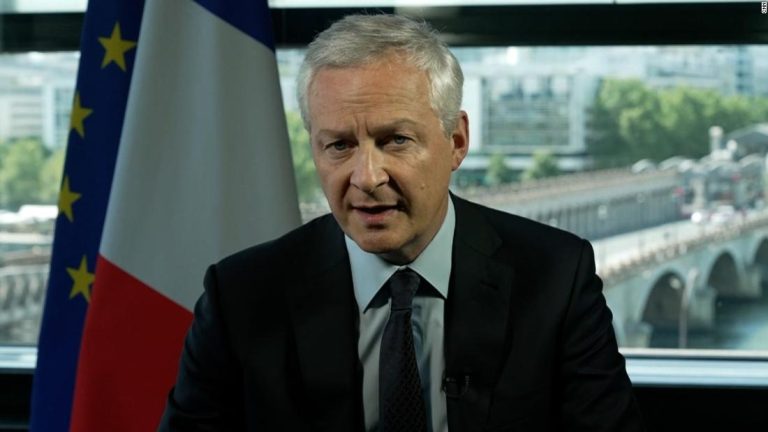 French finance minister says country prepping for cutoff of Russian gas supply