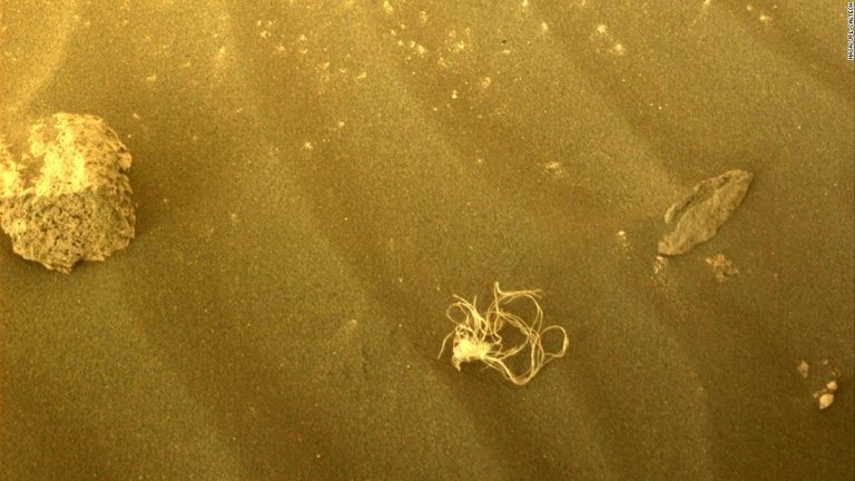 Perseverance rover discovered a piece of string on Mars