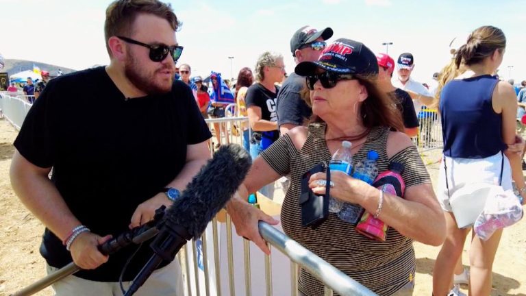 'Bunch of bull****': Reporter talks to Trump supporters in wake of hearings