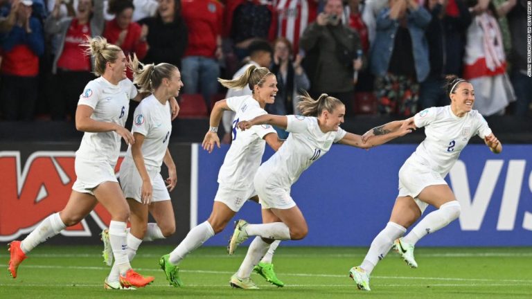 England’s women reach Euro 2022 final with stunning win over Sweden