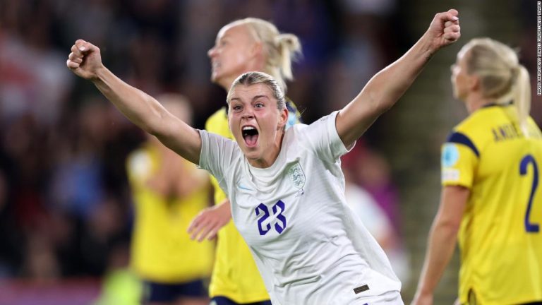 Alessia Russo: Stunning back-heel goal has fans gushing as England advances to Women’s Euro 2022 final