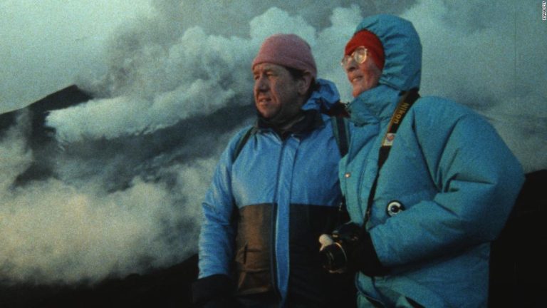 In ‘Fire of Love’ the story of a scientist couple’s passion for volcanoes begins with their end