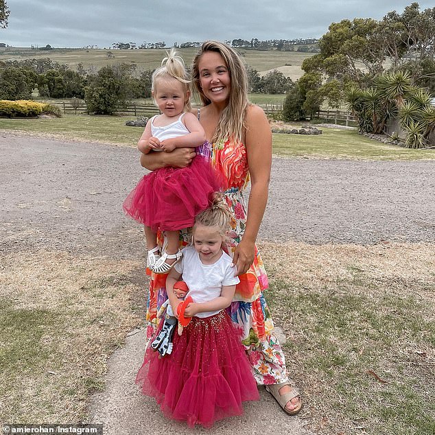 AFL 2022: Amie Rohan posts video of daughter inside a washing machine