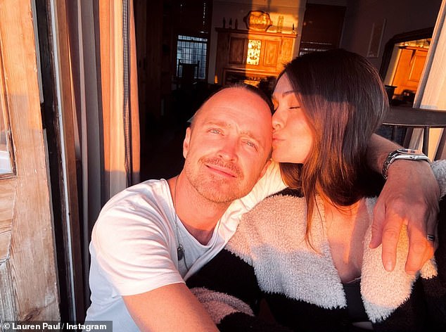 Aaron Paul and Lauren Parsekian share a carousel of snaps from their Whitstable holiday