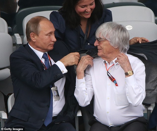 Bernie Ecclestone APOLOGISES for controversial comments backing Putin after he sparked outrage