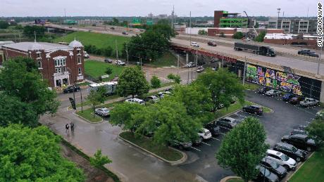 Many Black neighborhoods, including Greenwood in Tulsa Oklahoma, were bulldozed to make way for highways. (AP Photo/Sue Ogrocki)