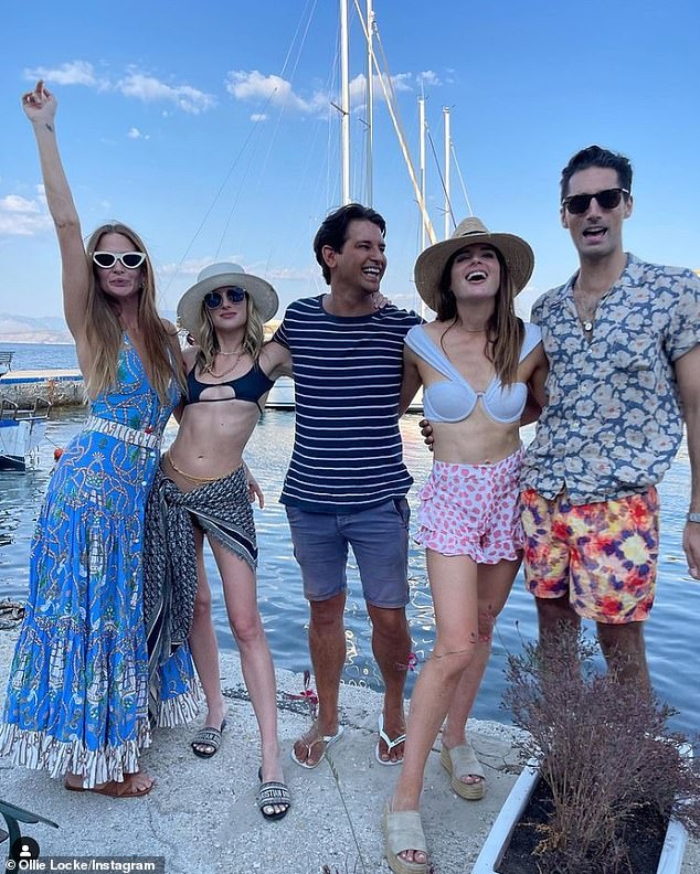 OGs: 11 years after first appearing on screen together Made In Chelsea original cast members Millie, Rosie, Ollie Locke, Binky and Hugo reunited for their first photo together