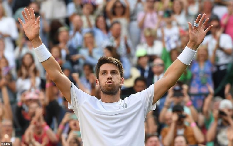 British number one Cameron Norrie is through to the Wimbledon semi-finals after beating David Goffin