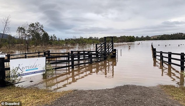 Broke, NSW, family business flooded while couple is in Newcastle Hospital giving birth