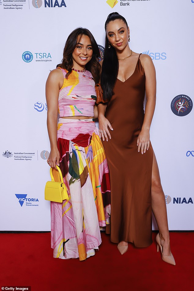 Brooke Blurton and Today’s Brooke Boney lead the arrivals at National NAIDOC Week Awards