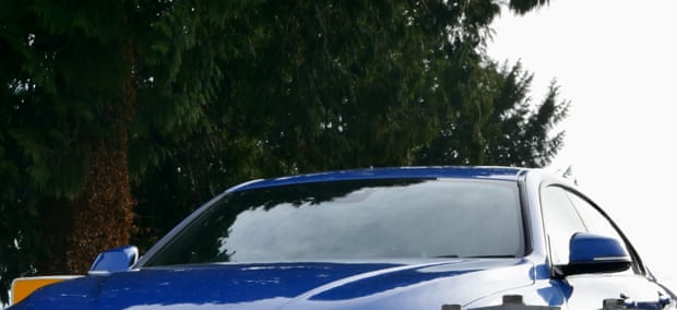 A car parked near a tree