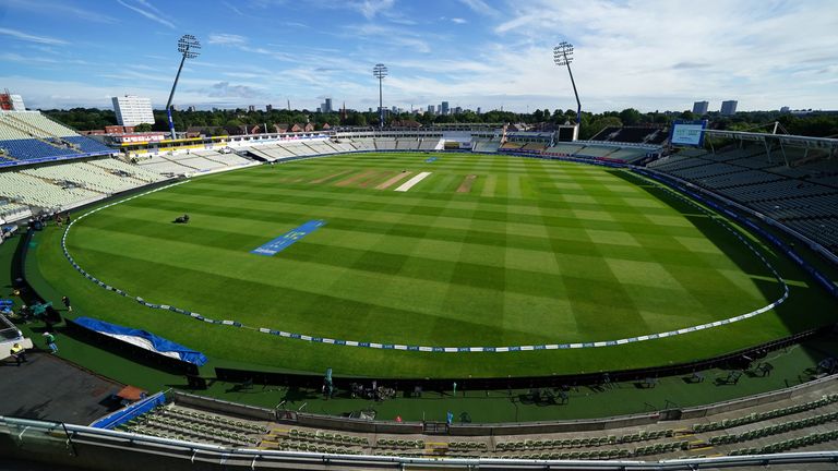 A man has been arrested&#160;for a 'racially aggravated public order offence' during England's Test against India