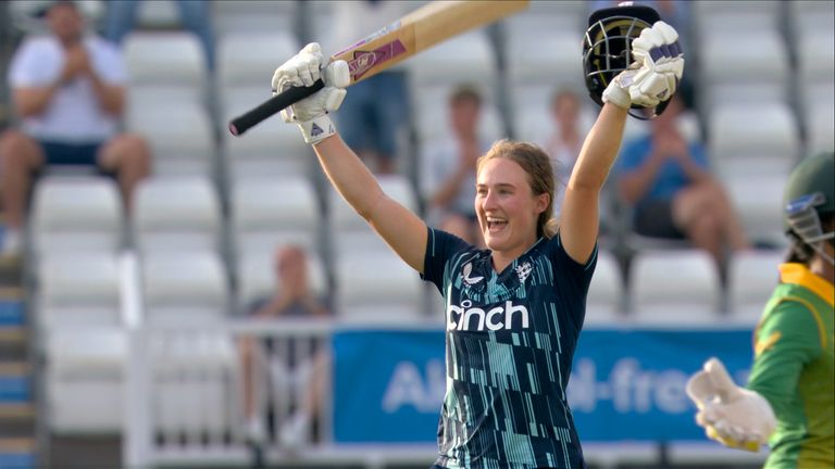 Watch the best of Emma Lamb's incredible knock 