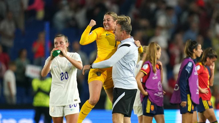 Mary Earps was left with no chance with the first goal she had conceded all tournament