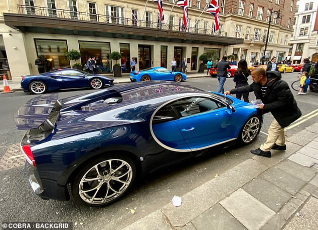 Fleet of supercars worth £3m ‘hit with parking tickets’ outside luxury Mayfair hotel