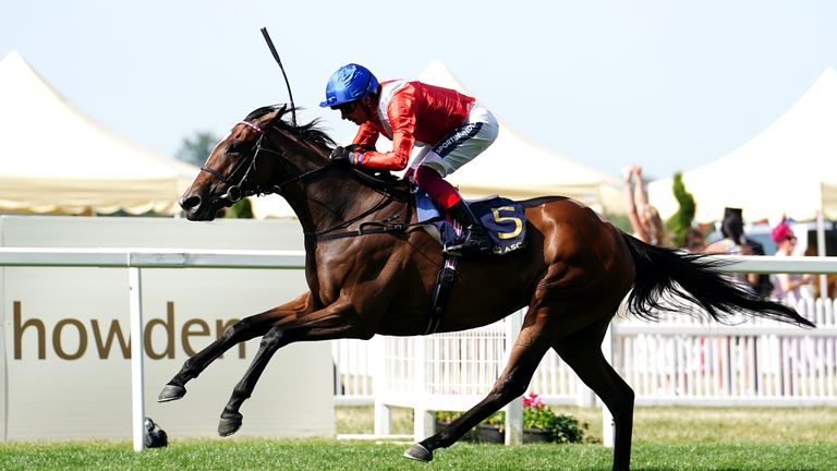 Inspiral runs out a hugely impressive winner of the Coronation Stakes