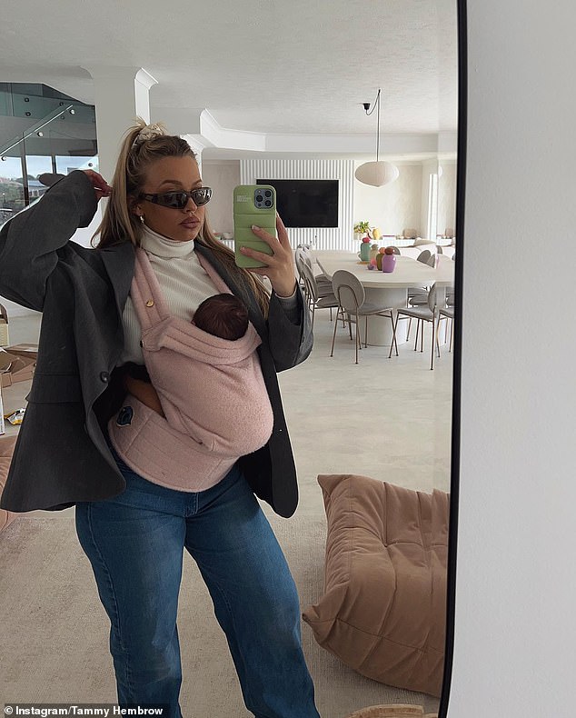 Furious Tammy Hembrow hits back at fans who question the safety of daughter Posy in a harness