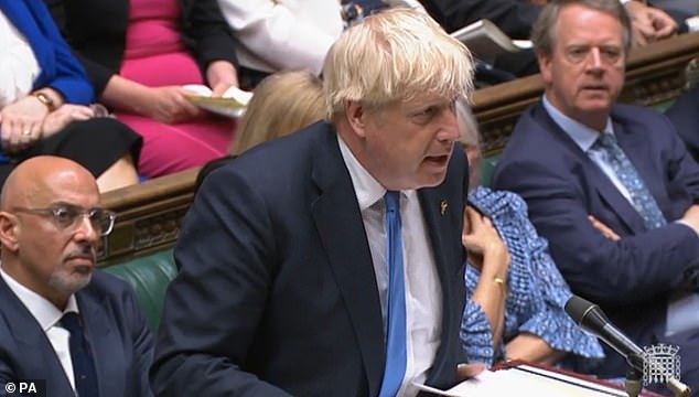 ‘Hasta La Vista, Baby!’: Boris Johnson departs his last PMQs to a standing ovation