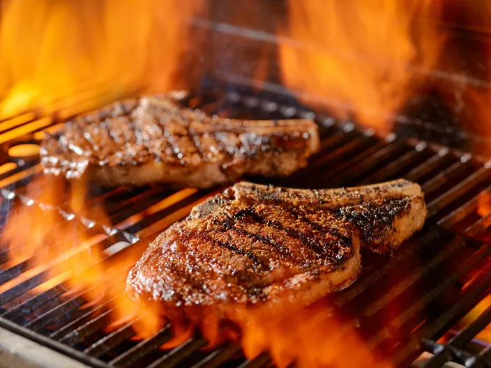 Flame Grilled Ribeye Steaks